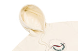ロマンティッククラウン(ROMANTIC CROWN) CEREMONY LAUREL HOODIE_OATMEAL