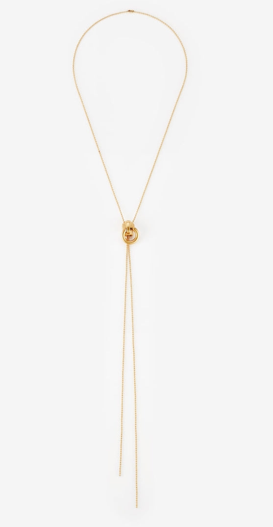 MONDAY EDITION(マンデイエディション)  simple long zipper necklace