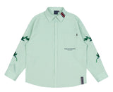 ロマンティッククラウン(ROMANTIC CROWN) MODERN LAUREL SHIRT_LIGHT GREEN
