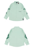ロマンティッククラウン(ROMANTIC CROWN) MODERN LAUREL SHIRT_LIGHT GREEN
