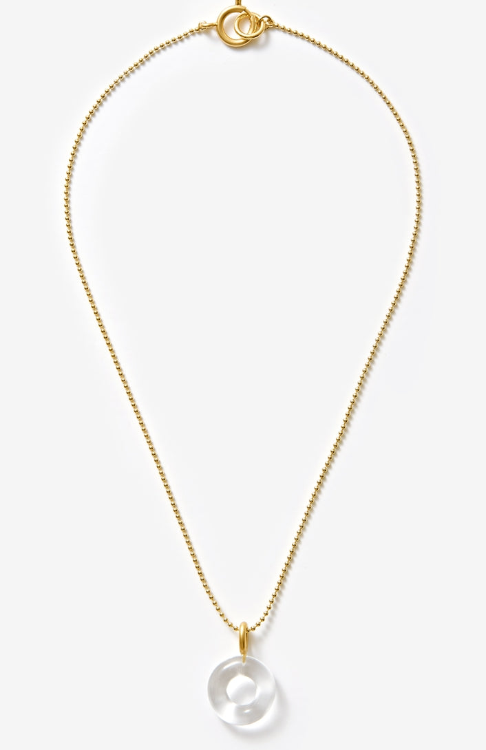 MONDAY EDITION(マンデイエディション)  Donut Glass Necklace