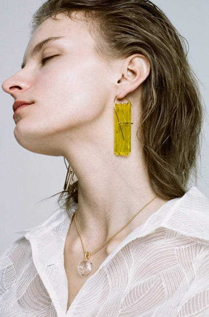 MONDAY EDITION(マンデイエディション)  Donut Glass Necklace