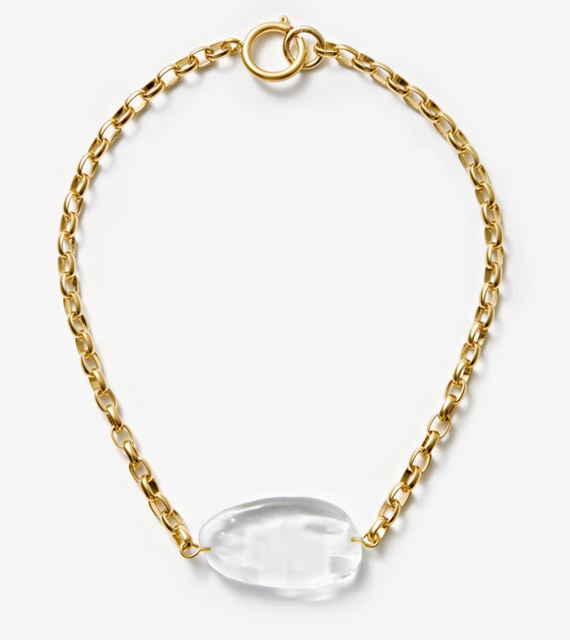 MONDAY EDITION(マンデイエディション)  Ugly Glass Chain Choker