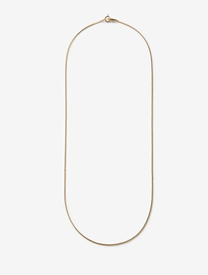 MONDAY EDITION(マンデイエディション)  golden thin chain necklace