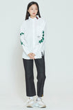 ロマンティッククラウン(ROMANTIC CROWN) MODERN LAUREL SHIRT_WHITE