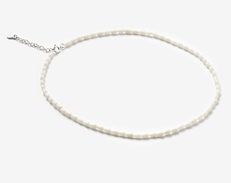 MONDAY EDITION(マンデイエディション) Corallites Choker - milky white