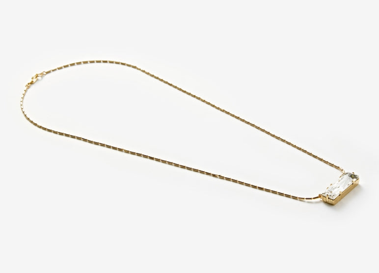 MONDAY EDITION(マンデイエディション) Crystal Cup Long Necklace