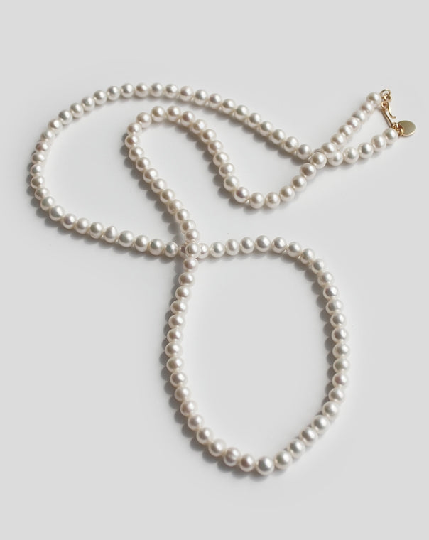MONDAY EDITION(マンデイエディション) The Long Pearl Necklace