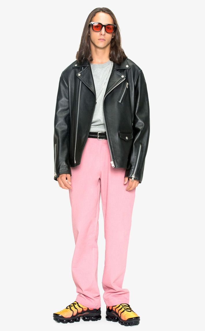 mahagrid (マハグリッド)  W RIDERS JACKET(LAMBSKIN) [BLACK]