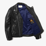 mahagrid (マハグリッド)  W RIDERS JACKET(LAMBSKIN) [BLACK]