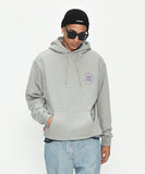 mahagrid (マハグリッド)  RAINBOW REFLECTIVE CIRCLE HOODIE [GREY]