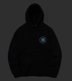 mahagrid (マハグリッド)  RAINBOW REFLECTIVE CIRCLE HOODIE [BLACK]