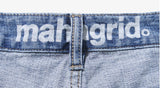 mahagrid (マハグリッド)  REVERSE DENIM PANTS [LIGHT BLUE]