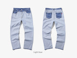 mahagrid (マハグリッド)  REVERSE DENIM PANTS [LIGHT BLUE]