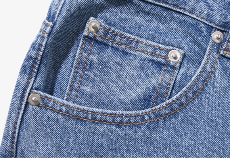 mahagrid (マハグリッド)   REGULAR DENIM PANTS [LIGHT BLUE]