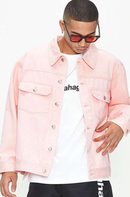 mahagrid (マハグリッド)  COTTON JACKET [PINK]