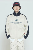 ロマンティッククラウン(ROMANTIC CROWN) LOGO COTTON WINDBREAKER_OATMEAL