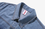 mahagrid (マハグリッド)  REVERSE DENIM JACKET [LIGHT BLUE]