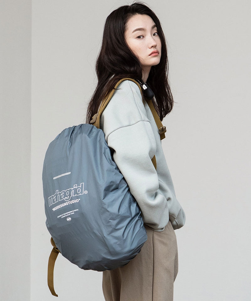 mahagrid (マハグリッド)  WATERPROOF BACKPACK COVER [CHARCOAL]