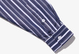 mahagrid (マハグリッド)  STRIPE SHIRT [NAVY]