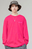 mahagrid (マハグリッド)  BACK THIRD LOGO LS TEE [PINK]