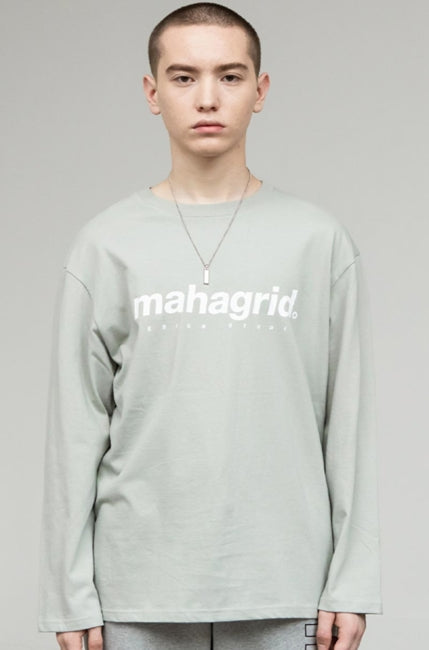 mahagrid (マハグリッド)  ORIGIN LOGO LS TEE [SEIGE]