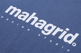 mahagrid (マハグリッド)   ORIGIN LOGO LS TEE [NAVY]