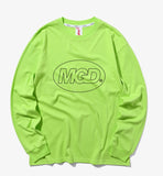 mahagrid (マハグリッド)  MINIMAL MGD LS TEE [LIME]