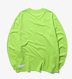 mahagrid (マハグリッド)  MINIMAL MGD LS TEE [LIME]