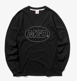 mahagrid (マハグリッド)   MINIMAL MGD LS TEE [BLACK]