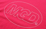 mahagrid (マハグリッド)   MINIMAL MGD LS TEE [PINK]