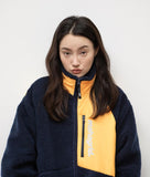 mahagrid (マハグリッド)  HEAVY FLEECE JACKET [NAVY]