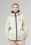 mahagrid (マハグリッド) REVERSIBLE FLEECE PARKA [IVORY]