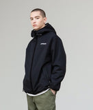 mahagrid (マハグリッド) REVERSIBLE FLEECE PARKA [BLACK]