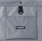 mahagrid (マハグリッド)  THIRD LOGO MINIMAL SHOULDER BAG [CHARCOAL]