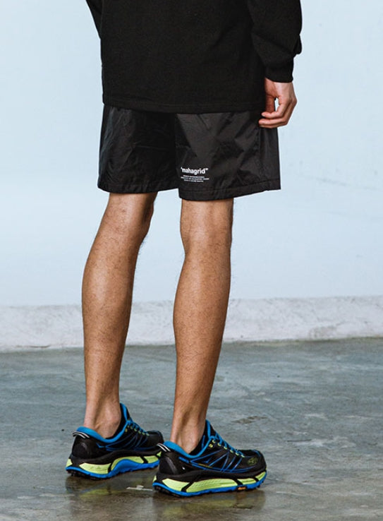 mahagrid (マハグリッド)  BIG LOGO SHORTS [BLACK]