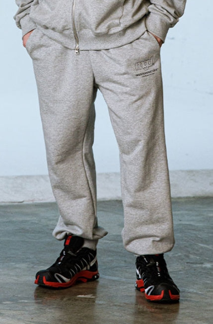 mahagrid (マハグリッド) LICENSE LOGO SWEATPANTS [GREY]