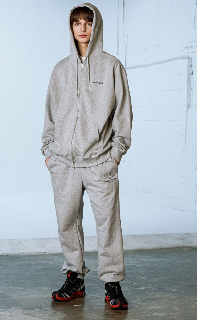 mahagrid (マハグリッド) LICENSE LOGO SWEATPANTS [GREY]