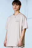 mahagrid (マハグリッド)    LICENSE LOGO TEE [BEIGE]