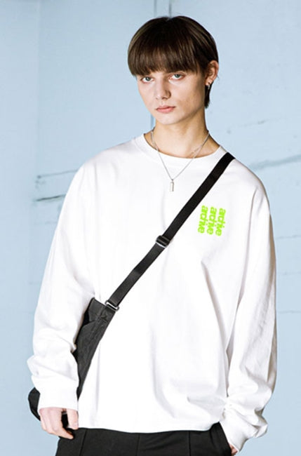 mahagrid (マハグリッド)    ARCHIVE LS TEE [WHITE]