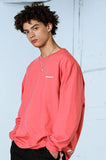 mahagrid (マハグリッド)   POINT LOGO LS TEE [PINK]