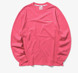 mahagrid (マハグリッド)   POINT LOGO LS TEE [PINK]