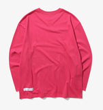 mahagrid (マハグリッド) OUTLINE LOGO LS TEE [PINK]