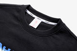 mahagrid (マハグリッド) WAVY LOGO CREWNECK [BLACK]