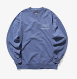 mahagrid (マハグリッド)  LICENSE PIGMENT CREWNECK [NAVY]