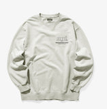 mahagrid (マハグリッド)  LICENSE PIGMENT CREWNECK [BEIGE]