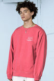 mahagrid (マハグリッド)   LICENSE PIGMENT CREWNECK [PINK]