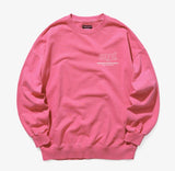 mahagrid (マハグリッド)   LICENSE PIGMENT CREWNECK [PINK]