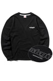 mahagrid (マハグリッド)  BACK THIRD LOGO LS TEE [BLACK]