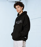 mahagrid (マハグリッド)   THIRD LOGO HOODIE [BLACK]